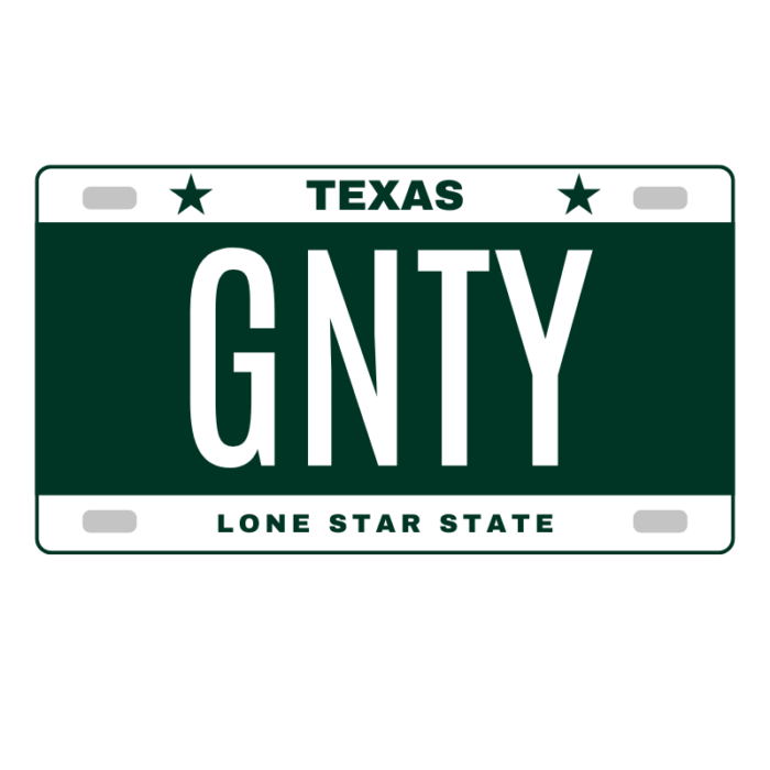 Sticker - License Plate